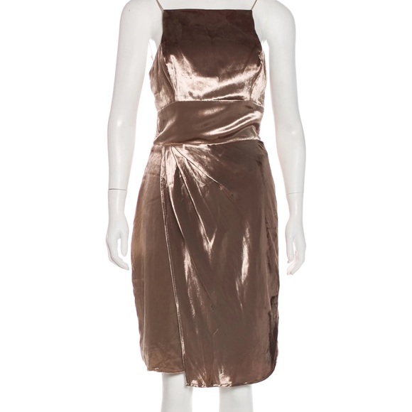 Reformation | Burgundy Velvet Topanga Dress - Picture 11 of 11